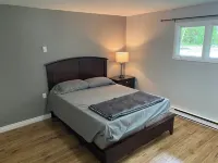 River front 4 season cottage with 2.5 acre serenity with mature trees around 尼皮辛住宿飯店