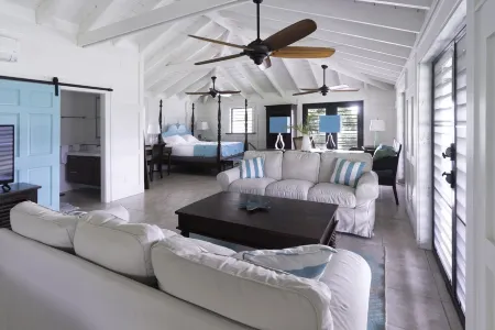 OWNERS' QUARTERS on the top of the house at AQUA VILLA ST. JOHN