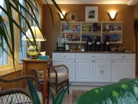 粉紅花朵度假酒店