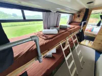 Double Decker Bus on an Alpaca Farm Sleeps 8 Hotels in Bovey Tracey