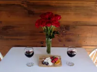 Sundance Pet friendly log cabin with hot tub wifi gas grill waterfall hiking