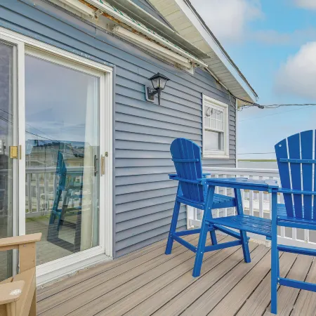 Waterfront Brigantine Home, Walk to Beach!