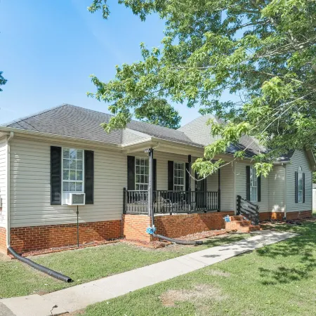Above-Ground Pool & Backyard at Murfreesboro Home!