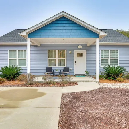 Serene Oak Island Home w/ Private Saltwater Pool!