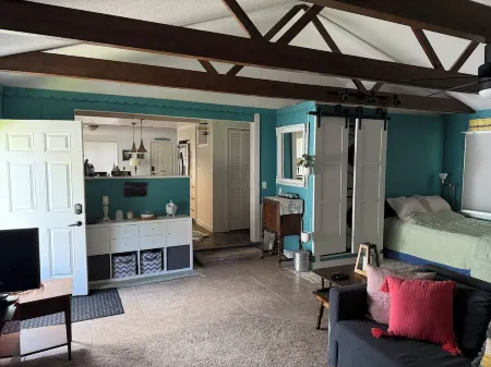 Charming updated house with lake view in Clear Lake.