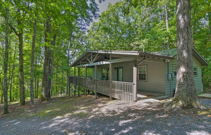 Scenic Murphy Escape with Hot Tub and Fire Pit!