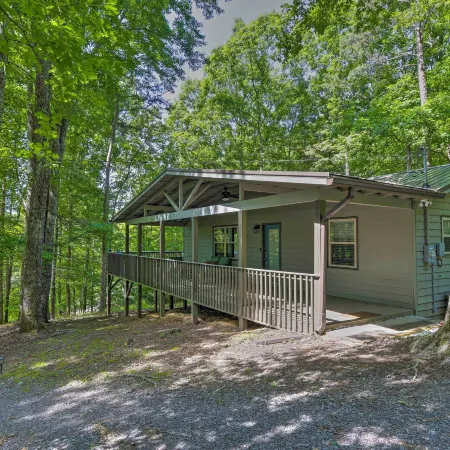 Scenic Murphy Escape with Hot Tub and Fire Pit!