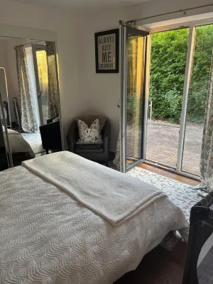 Beautiful detached bungalow with lovely garden and security gates