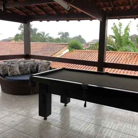 Casa de Praia com Piscina Aquecida, ar Condicionado, Cervejeira e Bilhar!!!