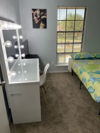 awesome pool house with gym and spa