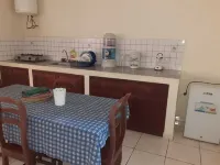 equipped and ventilated studio in the heart of the city and nature