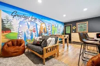 15 Guest Chalet with Sauna and Hot Tub - Bunk Room - 4 minutes to Sunday River - Chalets