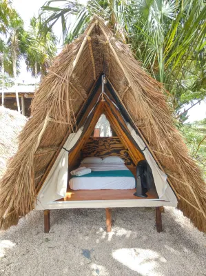Glamping Asana Bacalar - Yoga & Canoa - Free Bikes - Wifi