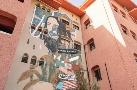 Nílu Cancún Zona Hotelera by Selina Отели рядом с достопримечательностью «Плайя Гавиота Асуль»