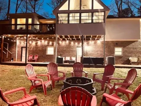 Cozy and charming private home on an acre lot