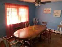 Beach Front on the Bay in Our Rustic, Pet Friendly Cottage 4 Bedroom Cottage by RedAwning - balcony