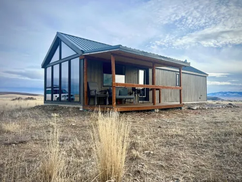 Alturas 1: New Modern 1BR Cabin, Big Windows for Big Mountain Views