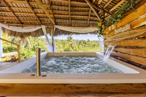 valley view, Damajagua, Playateco, Jacuzzi, camp - Mountain view
