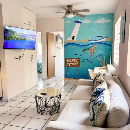 Loft Yexalem In Puerto Morelos 7 Min to the Beach