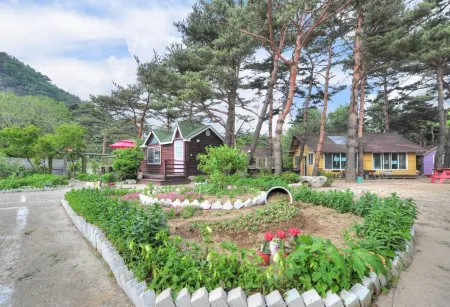 Inje Seonyeorang Baekdamirang Pension Отели рядом с достопримечательностью «Baekdamsa»