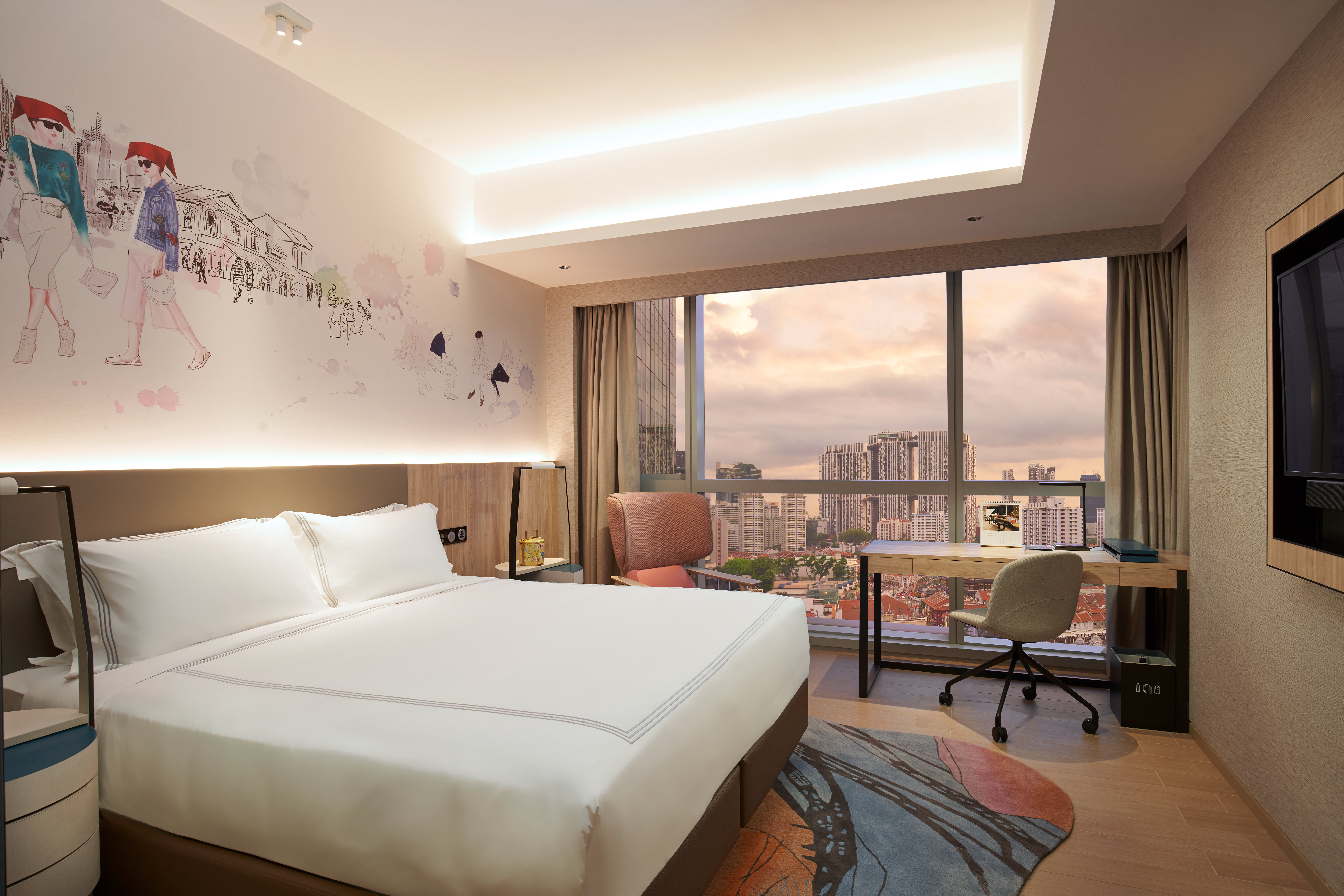 Capri by Fraser, China Square / SingaporeOver view