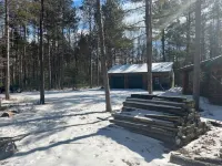 Private Log Cabin near Lake Arbutus and ATV trails