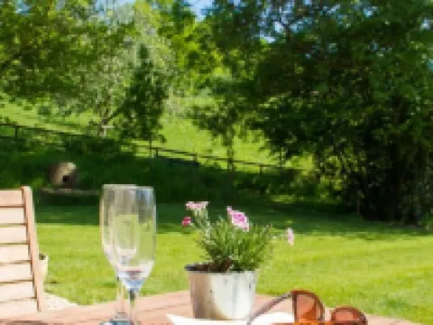 1 bed Barn, open living space , pet friendly, rural, with easy access from M4 Hotels in Usk