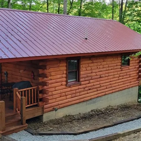 Beech View Haven- Custom Log Home in Hocking Hills