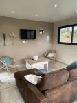 Stone farmhouse for 10 people with heated swimming pool