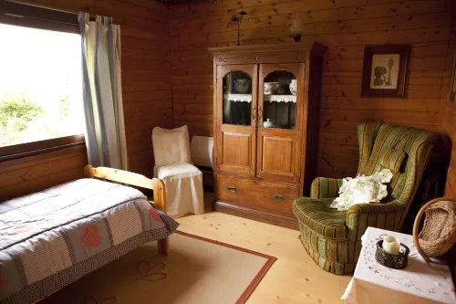 This log cabin's only once in Heimbach Hasenfeld Eifel National Park