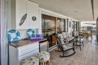 Watch dolphins play in Shelter Cove while swimming in our oversized  pool