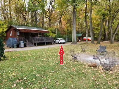 Waterfront Cabin with Hot Tub! Free Kayaks & Canoes, Fishing Boats, & Bicycles!