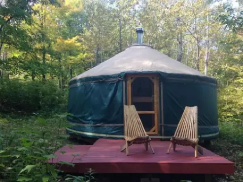 Fiddlehead Farm Yurt