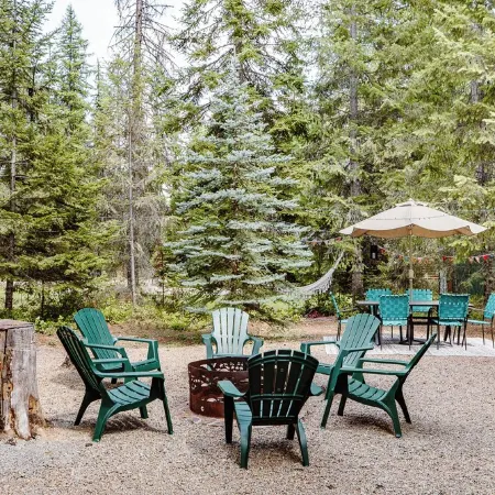 Forest Family Cabin Near Priest Lake with Fireplace, Large Yard & Dogs Allowed