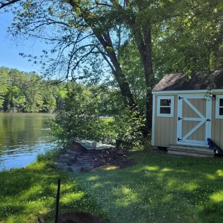Maine River Escape: Free Kayaks, Paddle Boards, Tennis, Cute Rabbits and Fun!
