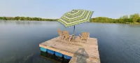3 bedroom home on a peaceful private no wake lake. With kayaks and floating deck - 3-Star