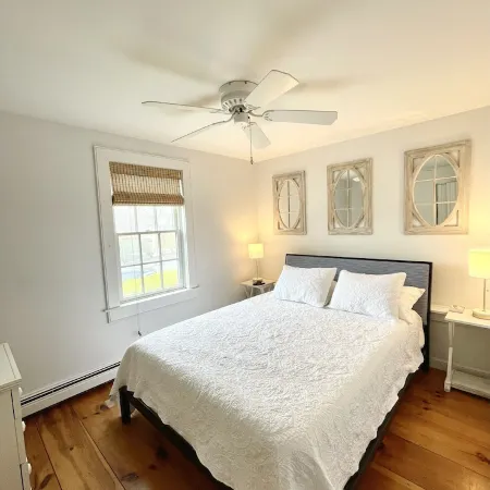 Maushop Village Getaway with Ocean Views, Steps to Private Beach