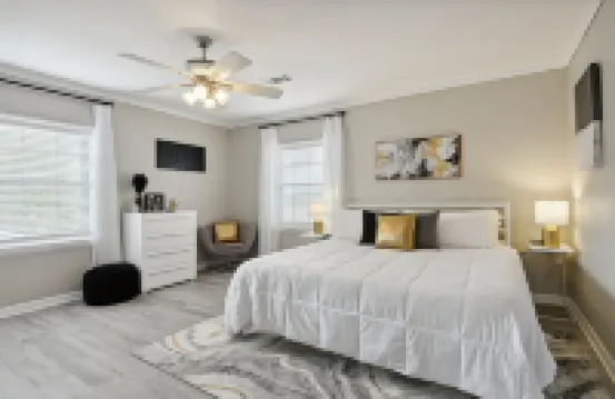 Venetian Garden Retreat with Arcade Games & Hot Tub