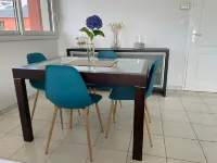 Beachfront apartment with balcony 50 m from the beach