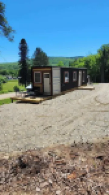 New 1 Bedroom Container Cabin with Direct Trail Access (Cabin 3)