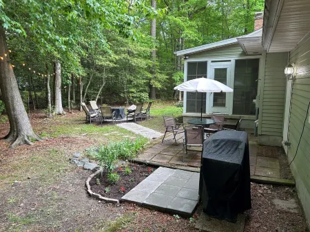 Private and pet-friendly, with game room and upgraded kitchen