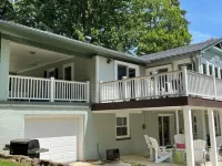 FLAT LOT BOAT-RAMP NO-WAKE-COVE OFF MAIN CHANNEL LG HOME-GAMERM FIRE PIT KAYAKS+