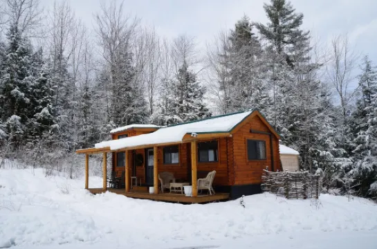 Moonlight Woods - Gardener's Log Cabin