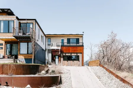 Modern Shipping Container Guest House w/ City Views