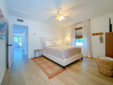 As close to the water as you can get! Updated and relaxing!