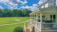 Lakefront cottage 9th green of Reynolds Lake Oconee Great Waters golf course