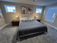 Modern Koi Getaway: 3BR Near Lake Michigan Beaches