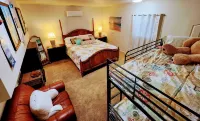 Gorgeous island-themed retreat sleeps up to 30 in Orem, UT!