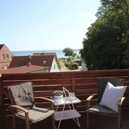 Auszeit im Ferienhaus mit Meerblick