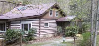 Historic Riverside Log Cabin - Stay Waterfront! Hotels in Randolph County